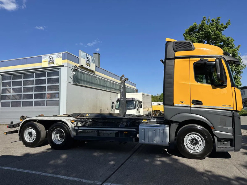 Camion ampliroll, Camion grue neuf Mercedes-Benz Actros 2645 6x2 ABROLLER Lenk/Lift MEILLER 2170 Intarder: photos 13
