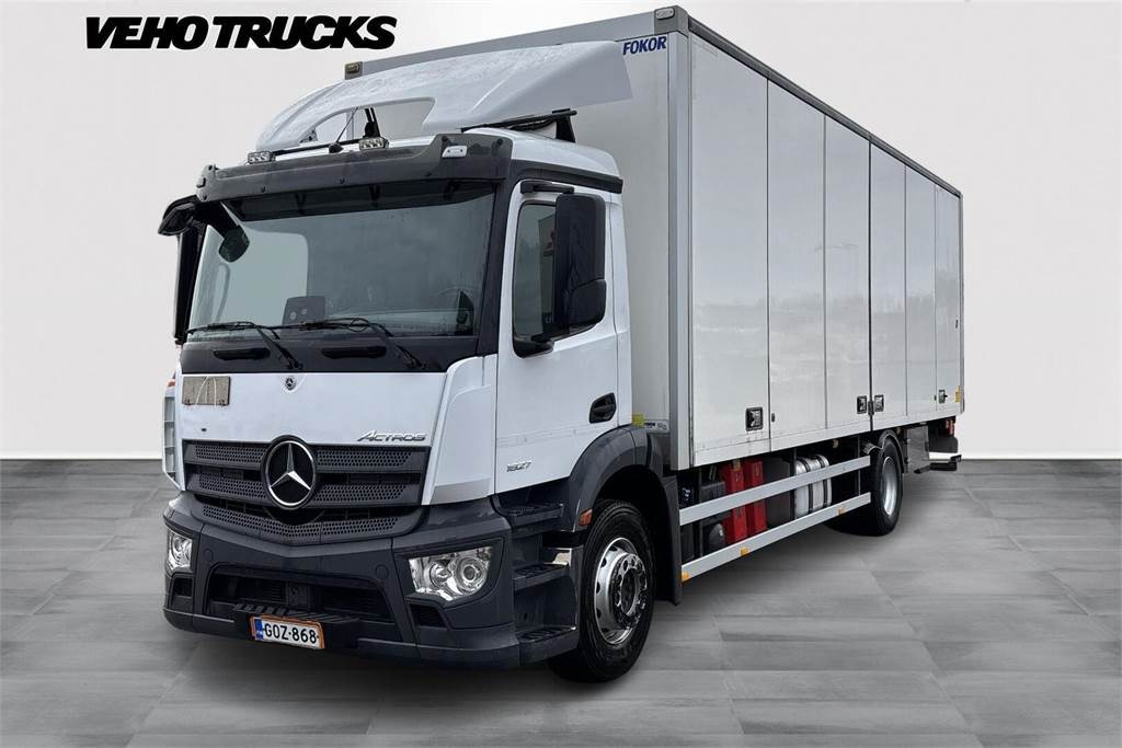 Mercedes-Benz ACTROS 1827 5 KSA-kori +PL - Camion fourgon: photos 1 Mercedes-Benz ACTROS 1827 5 KSA-kori +PL - Camion fourgon: photos 1