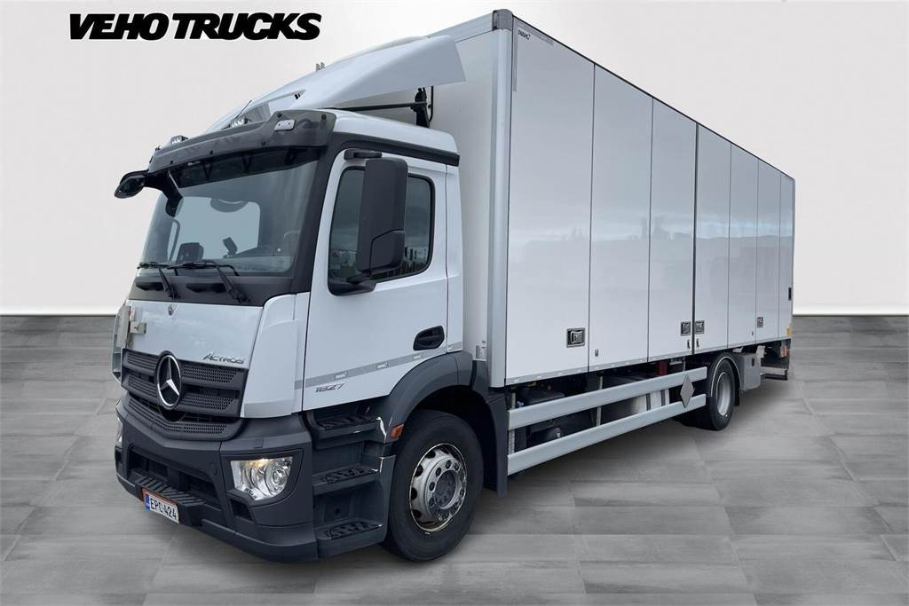 Mercedes-Benz Actros 1827 4x2 8,7m umpikori+PL nostin - Camion isothermique: photos 1 Mercedes-Benz Actros 1827 4x2 8,7m umpikori+PL nostin - Camion isothermique: photos 1