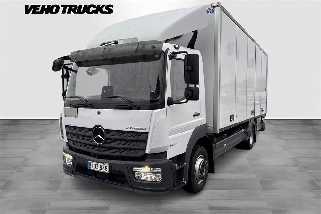 Mercedes-Benz Atego 1224L 6,2m KSA-kori + PL - Camion fourgon: photos 1 Mercedes-Benz Atego 1224L 6,2m KSA-kori + PL - Camion fourgon: photos 1