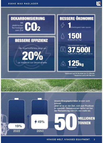 LIUGONG 856 HE vollelektrisch, 21.000 kg, 3.5 cbm - Chargeuse sur pneus: photos 3 LIUGONG 856 HE vollelektrisch, 21.000 kg, 3.5 cbm - Chargeuse sur pneus: photos 3