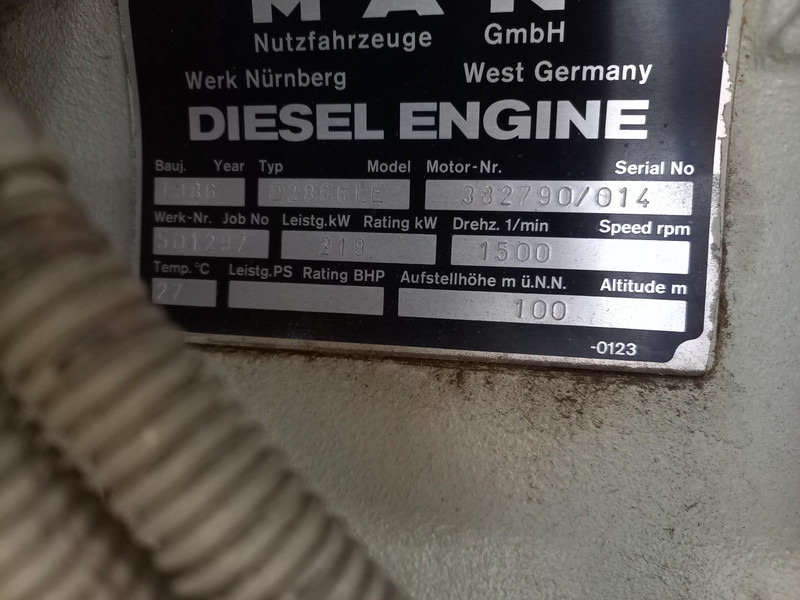 MAN D2866 LE USED - Engins de chantier: photos 5 MAN D2866 LE USED - Engins de chantier: photos 5