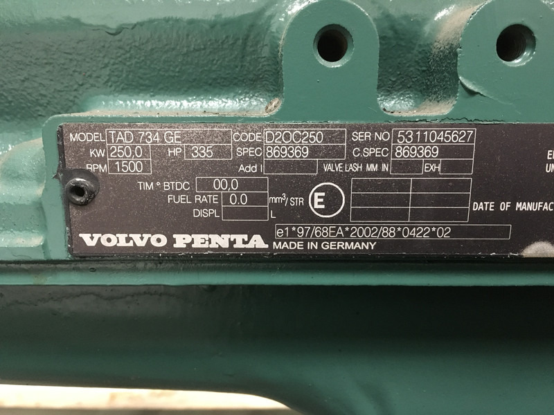 Volvo TAD734GE NEW - Engins de chantier: photos 5 Volvo TAD734GE NEW - Engins de chantier: photos 5
