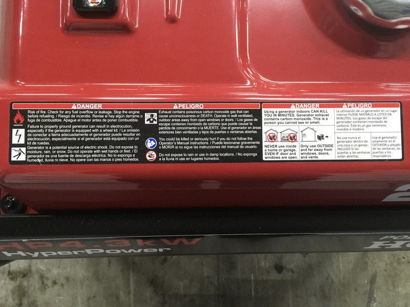 Honda HP 4.3KW GENERATOR NEW - Groupe électrogène: photos 3 Honda HP 4.3KW GENERATOR NEW - Groupe électrogène: photos 3