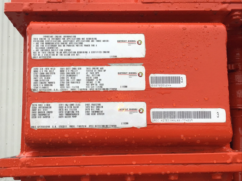 MTU 16V4000 POMP 3600M³/HR USED - Pompe à eau: photos 5 MTU 16V4000 POMP 3600M³/HR USED - Pompe à eau: photos 5