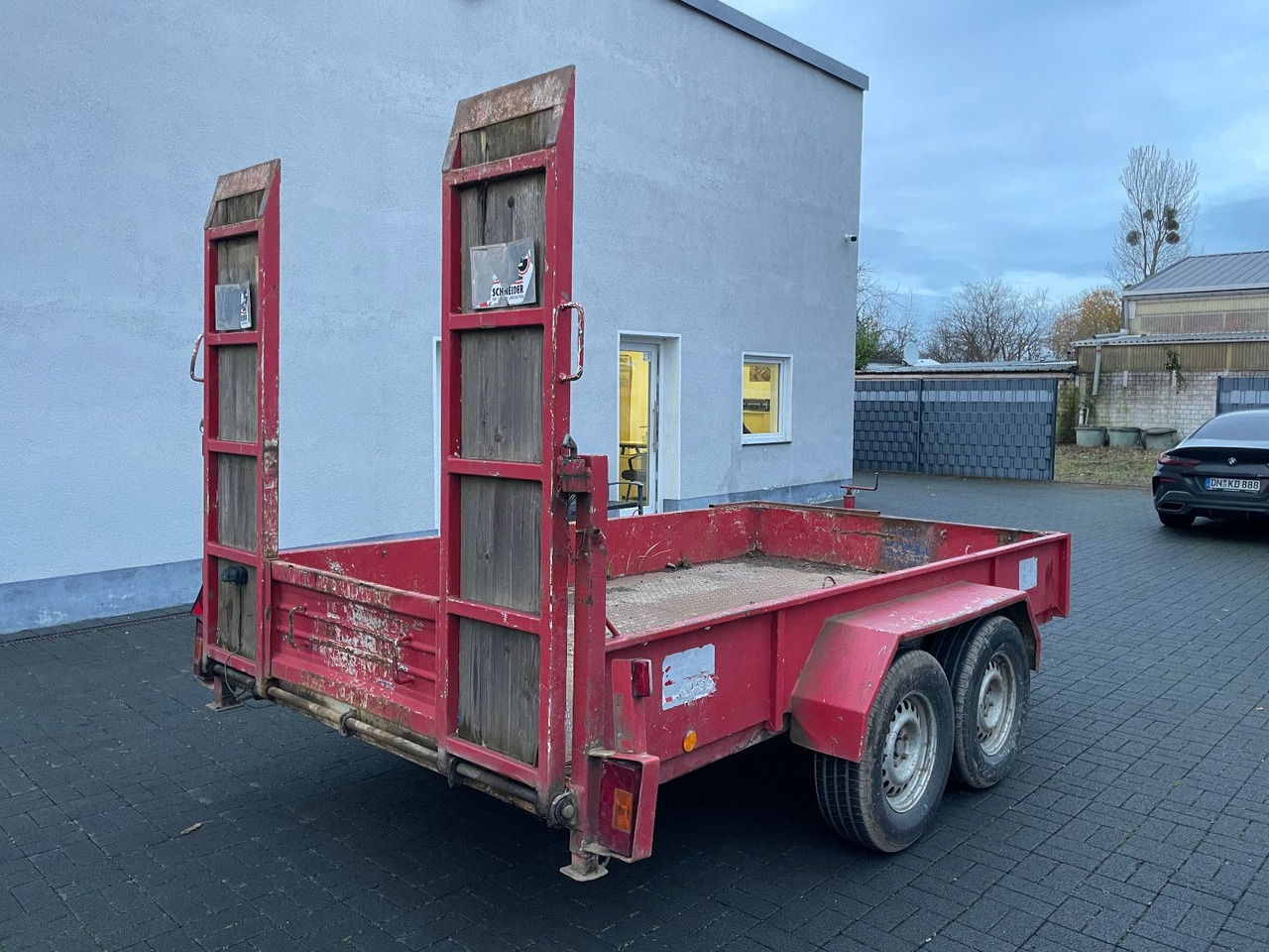 Blomenröhr Maschienen Transporter 3500 GG - Remorque plateau: photos 4 Blomenröhr Maschienen Transporter 3500 GG - Remorque plateau: photos 4