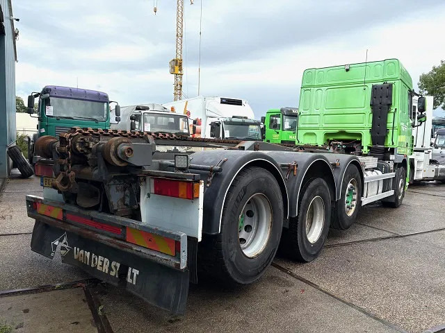 DAF XF 105.460 8x2 CHASSIS WITH MULTILIFT SYSTEM (ZF16 MANUAL GEARBOX / MX-BRAKE / 9.000 KG. FRONT-AXLE / LIFT-AXLES / FRIDGE / ETC. - Camion porte-conteneur/ Caisse mobile: photos 3 DAF XF 105.460 8x2 CHASSIS WITH MULTILIFT SYSTEM (ZF16 MANUAL GEARBOX / MX-BRAKE / 9.000 KG. FRONT-AXLE / LIFT-AXLES / FRIDGE / ETC. - Camion porte-conteneur/ Caisse mobile: photos 3