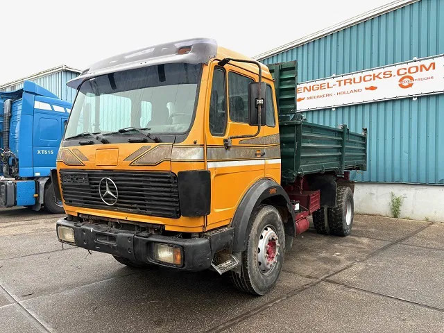 Mercedes-Benz SK 1635K 4x2 FULL STEEL MEILLER KIPPER (ZF16 MANUAL GEARBOX / FULL STEEL SUSPENSION / REDUCTION AXLE) - Camion benne: photos 1 Mercedes-Benz SK 1635K 4x2 FULL STEEL MEILLER KIPPER (ZF16 MANUAL GEARBOX / FULL STEEL SUSPENSION / REDUCTION AXLE) - Camion benne: photos 1