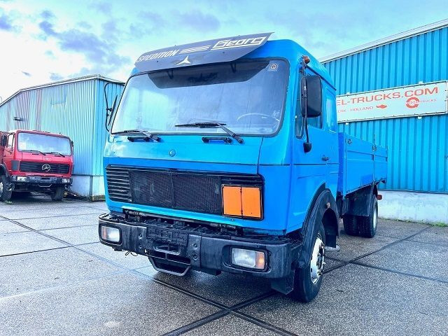 Mercedes-Benz SK 1635K GROSSRAUM 4x2 FULL STEEL CHASSIS (ZF MANUAL GEARBOX / REDUCTION AXLE / FULL STEEL SUSPENSION) - Camion plateau: photos 1 Mercedes-Benz SK 1635K GROSSRAUM 4x2 FULL STEEL CHASSIS (ZF MANUAL GEARBOX / REDUCTION AXLE / FULL STEEL SUSPENSION) - Camion plateau: photos 1