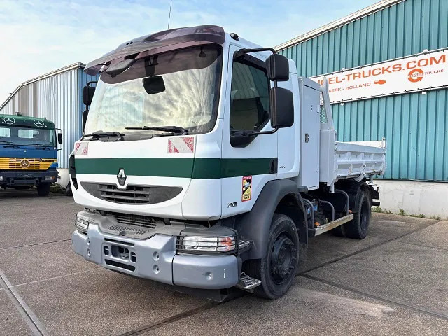 Renault Midlum 280 DXI FULL STEEL SUSPENSION 3-WAY KIPPER (8 GEARS MANUAL GEARBOX / FULL STEEL SUSPENSION / 3-SEATS / P.T.O. / ETC) - Camion benne: photos 1 Renault Midlum 280 DXI FULL STEEL SUSPENSION 3-WAY KIPPER (8 GEARS MANUAL GEARBOX / FULL STEEL SUSPENSION / 3-SEATS / P.T.O. / ETC) - Camion benne: photos 1