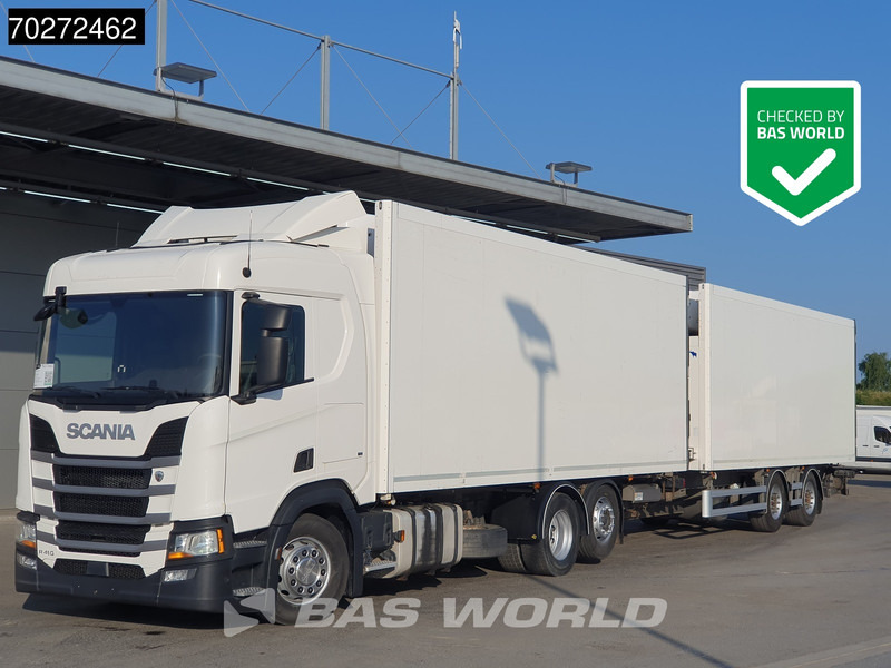 Scania R410 6X2 Carrier Supra 1250 MT Schmitz Retarder Liftachse ACC Euro 6 - Camion: photos 1 Scania R410 6X2 Carrier Supra 1250 MT Schmitz Retarder Liftachse ACC Euro 6 - Camion: photos 1