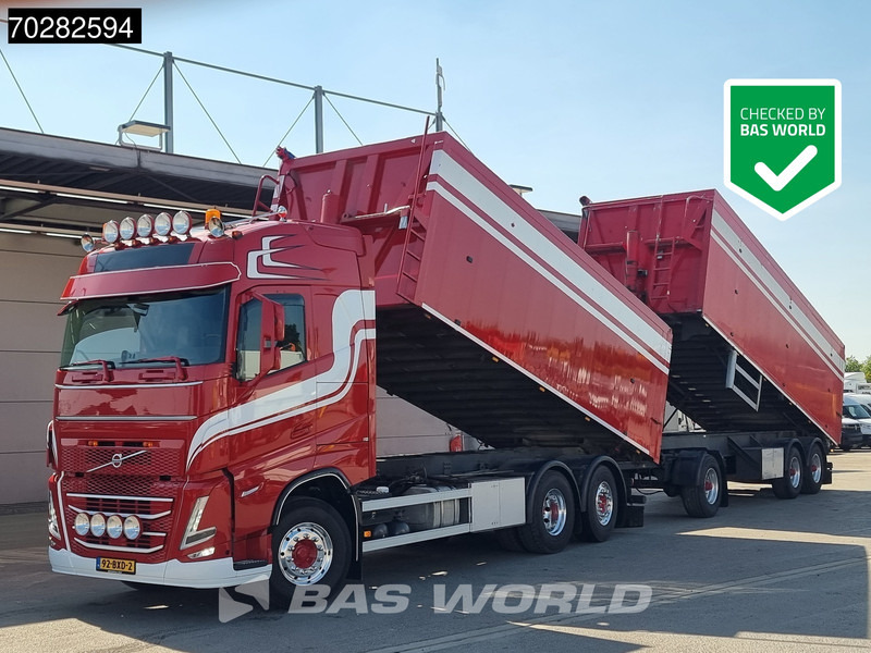 Volvo FH 540 6X2 NL-Truck 30m3 OVA Alu tipper combi I-Park Cool ACC Lift-Lenkachse Euro 6 - Camion: photos 1 Volvo FH 540 6X2 NL-Truck 30m3 OVA Alu tipper combi I-Park Cool ACC Lift-Lenkachse Euro 6 - Camion: photos 1