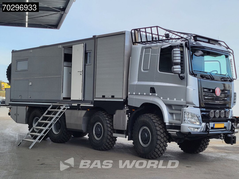 Camping-car Tatra T158 8X8 NL-Truck 8x8 Off-Grid Camper Hydraulic Winch Generator Retarder Airco Euro 6: photos 14