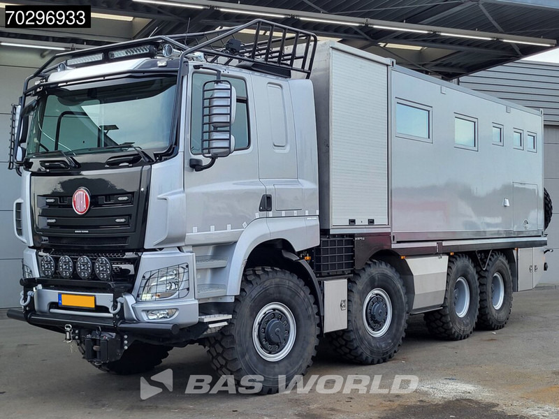 Camping-car Tatra T158 8X8 NL-Truck 8x8 Off-Grid Camper Hydraulic Winch Generator Retarder Airco Euro 6: photos 6