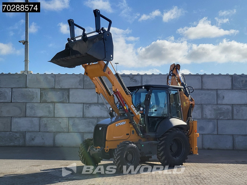 Case 570SV A/C - 4WD - 4-1 BUCKET - TELESCOPIC STICK - Tractopelle: photos 5 Case 570SV A/C - 4WD - 4-1 BUCKET - TELESCOPIC STICK - Tractopelle: photos 5