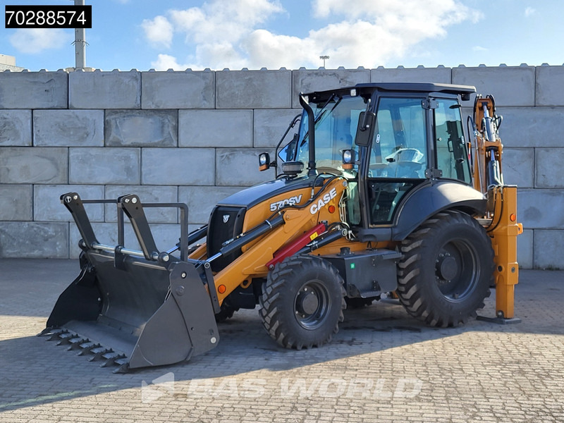 Case 570SV A/C - 4WD - 4-1 BUCKET - TELESCOPIC STICK - Tractopelle: photos 2 Case 570SV A/C - 4WD - 4-1 BUCKET - TELESCOPIC STICK - Tractopelle: photos 2
