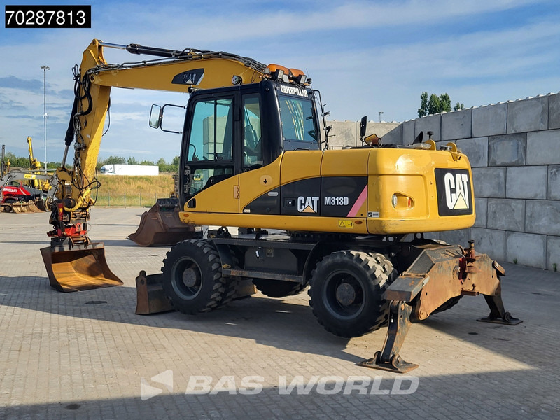 Caterpillar M313 D OUTRIGGERS + BLADE - Pelle sur pneus: photos 3 Caterpillar M313 D OUTRIGGERS + BLADE - Pelle sur pneus: photos 3