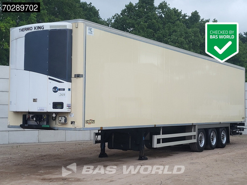 Chereau Thermo King SLXi 300 3 axles Valid FRC - ATP - Semi-remorque frigorifique: photos 1 Chereau Thermo King SLXi 300 3 axles Valid FRC - ATP - Semi-remorque frigorifique: photos 1