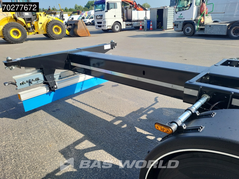 Semi-remorque porte-conteneur/ Caisse mobile neuf D-Tec VCC-01 3 axles Portmaster Flexi-Lock PM-3-S NEW Liftachse: photos 15