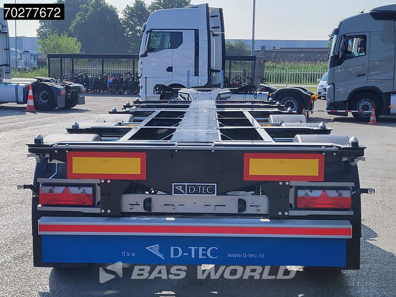 Semi-remorque porte-conteneur/ Caisse mobile neuf D-Tec VCC-01 3 axles Portmaster Flexi-Lock PM-3-S NEW Liftachse: photos 7