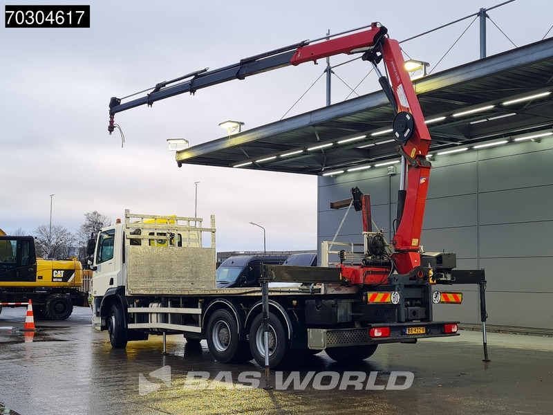 DAF CF 370 6X4 NL-Truck HMF1820-K4 Crane Manual Steelsuspension Big-Axle Euro 6 - Camion plateau, Camion grue: photos 5 DAF CF 370 6X4 NL-Truck HMF1820-K4 Crane Manual Steelsuspension Big-Axle Euro 6 - Camion plateau, Camion grue: photos 5