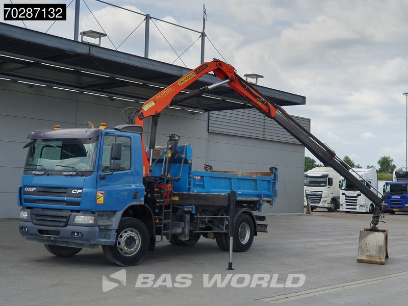 DAF CF75.310 4X2 Palfinger PK12000 Kran Crane 7m3 tipper Big-Axle Steelsuspension Euro 3 - Camion benne, Camion grue: photos 5 DAF CF75.310 4X2 Palfinger PK12000 Kran Crane 7m3 tipper Big-Axle Steelsuspension Euro 3 - Camion benne, Camion grue: photos 5