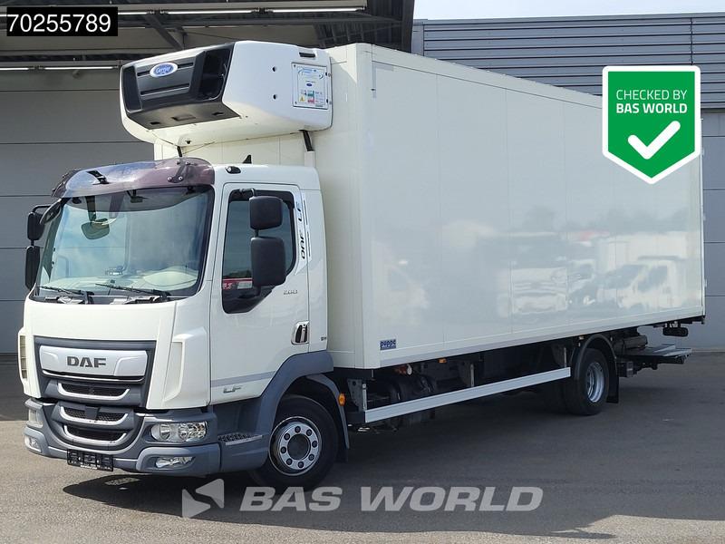 DAF LF 260 4X2 12tonner Carrier Supra 1150mt Bi-temp Ladebordwand ACC Euro 6 - Camion frigorifique: photos 1 DAF LF 260 4X2 12tonner Carrier Supra 1150mt Bi-temp Ladebordwand ACC Euro 6 - Camion frigorifique: photos 1