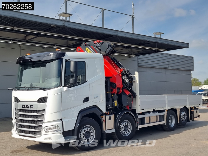 DAF XF 530 8X2 NEW Palfinger PK580 TEC Kran Crane + Jib Retarder Lift+Lenkasche - Camion plateau, Camion grue: photos 2 DAF XF 530 8X2 NEW Palfinger PK580 TEC Kran Crane + Jib Retarder Lift+Lenkasche - Camion plateau, Camion grue: photos 2