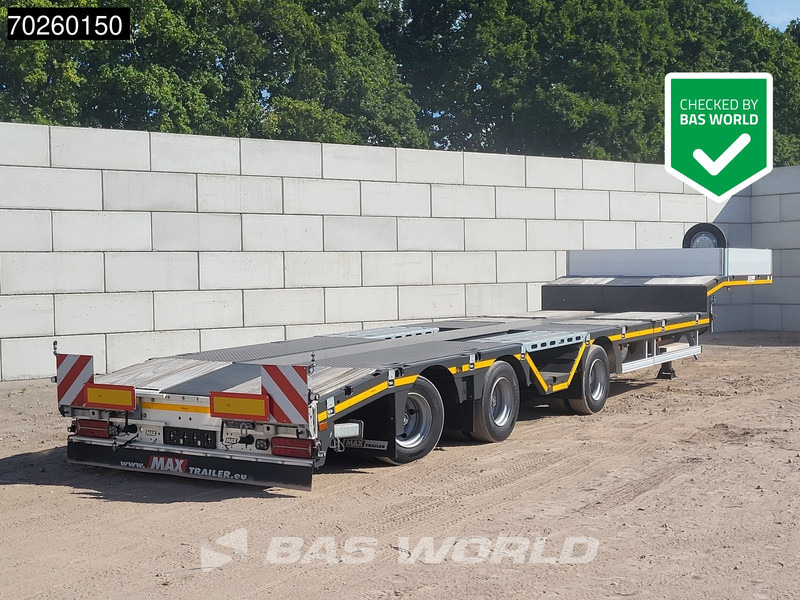 Faymonville MAX100-N-3A-9.30-RM 3 axles NEW 475cm Extendable Lift+Lenkachse - Semi-remorque surbaissé: photos 1 Faymonville MAX100-N-3A-9.30-RM 3 axles NEW 475cm Extendable Lift+Lenkachse - Semi-remorque surbaissé: photos 1