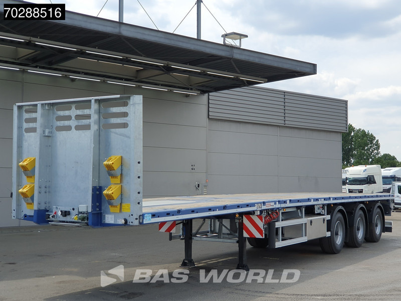 Faymonville MAX210-Z-3AA-13.60-22.5-2.54 3 axles 29M 2x extendable 3x steering axle twistlocks - Semi-remorque plateau: photos 2 Faymonville MAX210-Z-3AA-13.60-22.5-2.54 3 axles 29M 2x extendable 3x steering axle twistlocks - Semi-remorque plateau: photos 2