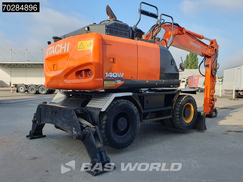 Hitachi ZX140W -6 OUTRIGGERS + BLADE - Pelle sur pneus: photos 5 Hitachi ZX140W -6 OUTRIGGERS + BLADE - Pelle sur pneus: photos 5