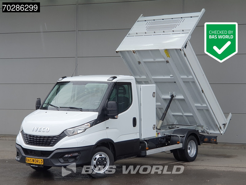 Utilitaire plateau Iveco Daily 35C14 Open Laadbak met Kist Dubbellucht 3,5t Trekhaak Airco Cruise Euro6 Pritsche Pickup Open Box 2m3 A/C Towbar Cruise control: photos 1