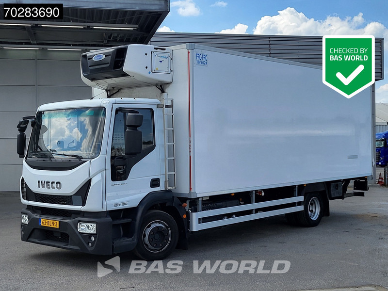 Iveco Eurocargo 120-190 4X2 NL-Truck Carrier Supra 850 Silent Ladebordwand Manual Euro 6 - Camion frigorifique: photos 1 Iveco Eurocargo 120-190 4X2 NL-Truck Carrier Supra 850 Silent Ladebordwand Manual Euro 6 - Camion frigorifique: photos 1