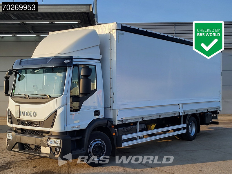Iveco Eurocargo 140E280 4X2 LOW Mileage! 14tonner Ladebordwand ACC Euro 6 - Camion à rideaux coulissants: photos 1 Iveco Eurocargo 140E280 4X2 LOW Mileage! 14tonner Ladebordwand ACC Euro 6 - Camion à rideaux coulissants: photos 1