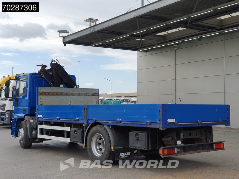 Camion plateau, Camion grue Iveco Eurocargo 180E250 4X2 18tonner MKG-HLK66 Crane Kran Manual Euro 5: photos 9
