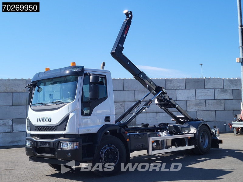 Camion ampliroll neuf Iveco Eurocargo 180E320 4X2 NEW! 14tons Hiab Multilift ULT14S51 ACC Euro 6: photos 6