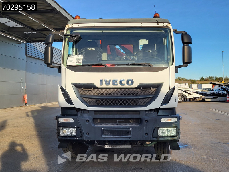 Camion plateau, Camion grue Iveco Stralis 310 4X2 Palfinger PK14002 EH Kran Crane Remote control Big-Axle Euro 6: photos 9