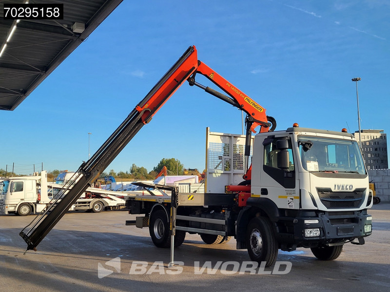 Camion plateau, Camion grue Iveco Stralis 310 4X2 Palfinger PK14002 EH Kran Crane Remote control Big-Axle Euro 6: photos 6
