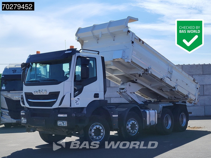 Iveco Stralis 480 8X4 Retarder Hydrauliek BigAxle Euro 6 - Camion benne: photos 1 Iveco Stralis 480 8X4 Retarder Hydrauliek BigAxle Euro 6 - Camion benne: photos 1