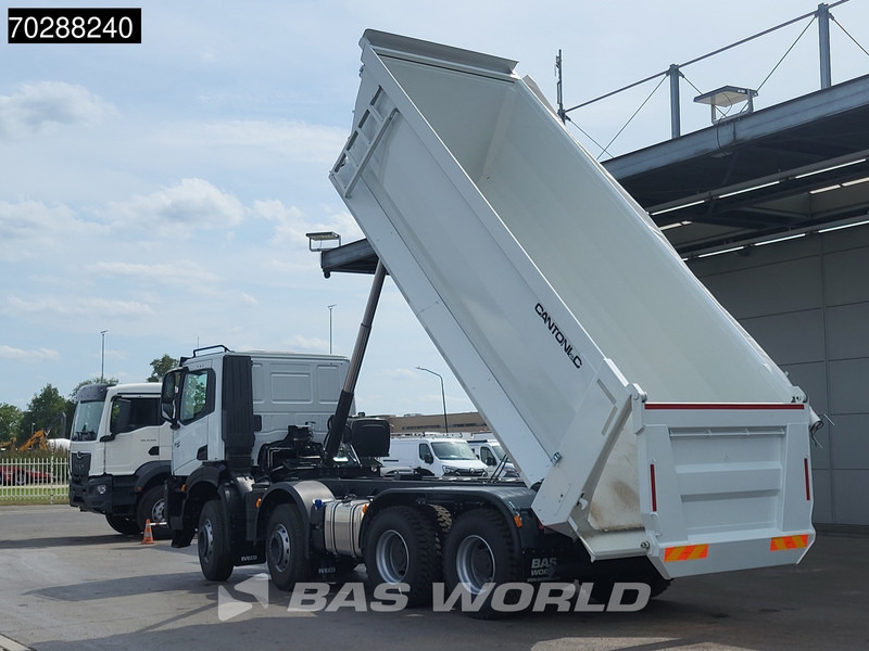 Iveco T-WAY 450 8X4 New! 20m3 Cantoni Tipper Steelsuspension Big-Axle Automatic Euro 6 - Camion benne: photos 3 Iveco T-WAY 450 8X4 New! 20m3 Cantoni Tipper Steelsuspension Big-Axle Automatic Euro 6 - Camion benne: photos 3