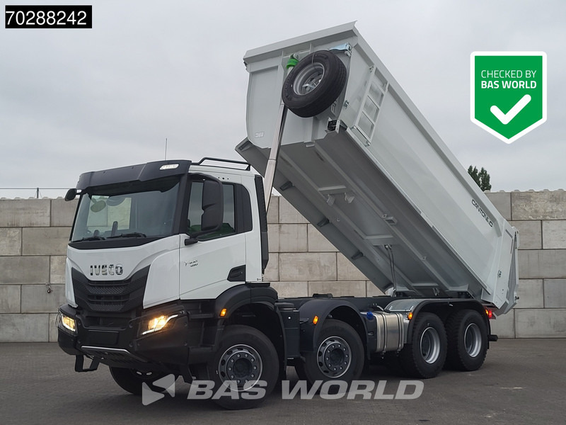 Iveco T-Way 450 8X4 New! 20m3 Cantoni & C. Tipper Steelsuspension Big-Axle Automatic Euro 6 - Camion benne: photos 1 Iveco T-Way 450 8X4 New! 20m3 Cantoni & C. Tipper Steelsuspension Big-Axle Automatic Euro 6 - Camion benne: photos 1