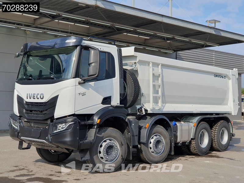 Iveco T-Way 450 8X4 New! 20m3 Cantoni Tipper Steelsuspension Big-Axle Automatic Euro 6 - Camion benne: photos 3 Iveco T-Way 450 8X4 New! 20m3 Cantoni Tipper Steelsuspension Big-Axle Automatic Euro 6 - Camion benne: photos 3
