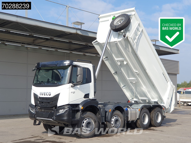 Iveco T-Way 450 8X4 New! 20m3 Cantoni Tipper Steelsuspension Big-Axle Automatic Euro 6 - Camion benne: photos 1 Iveco T-Way 450 8X4 New! 20m3 Cantoni Tipper Steelsuspension Big-Axle Automatic Euro 6 - Camion benne: photos 1