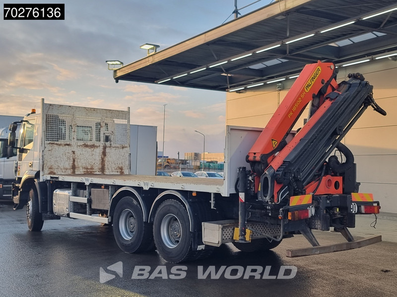 Camion plateau, Camion grue Iveco Trakker 360 6X4 Palfinger PK 18502 SH D Kran Crane Big axle Euro 6: photos 12