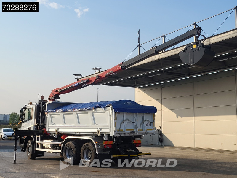 Iveco X-Way 480 6X4 NEW! HMF 2243Z-RCS Z-Crane kran 12m3 KH-Kipper Retarder Big-Axle - Camion benne, Camion grue: photos 2 Iveco X-Way 480 6X4 NEW! HMF 2243Z-RCS Z-Crane kran 12m3 KH-Kipper Retarder Big-Axle - Camion benne, Camion grue: photos 2