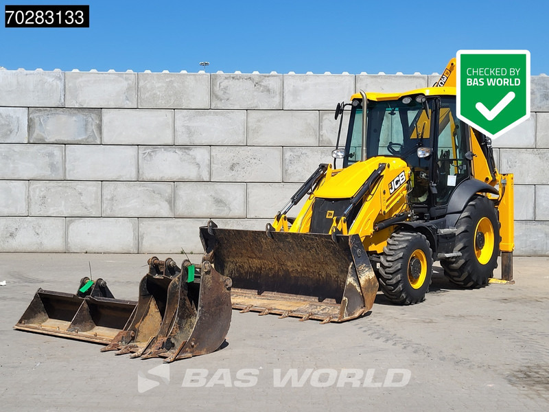 JCB 3CX TELESCOPIC STICK - 3 BUCKETS - Tractopelle: photos 1 JCB 3CX TELESCOPIC STICK - 3 BUCKETS - Tractopelle: photos 1