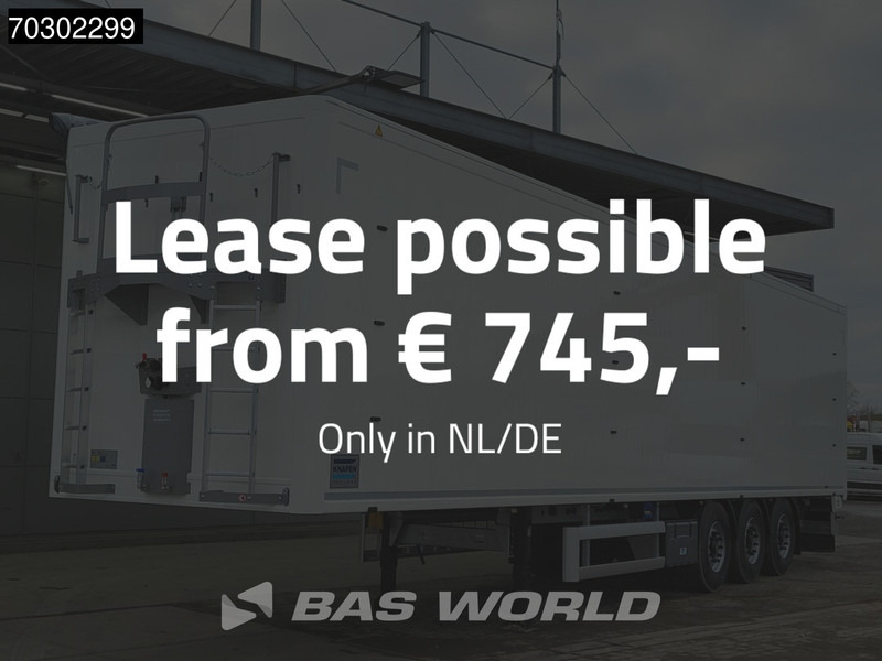 Knapen K100 10MM 92m3 3 axles NEW 92M3 10mm Liftachse - Semi-remorque à fond mouvant: photos 2 Knapen K100 10MM 92m3 3 axles NEW 92M3 10mm Liftachse - Semi-remorque à fond mouvant: photos 2