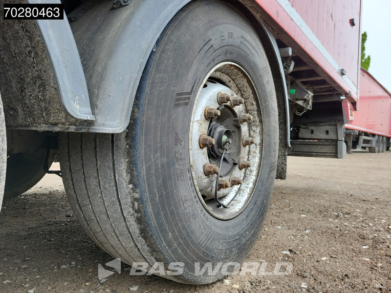 Semi-remorque à fond mouvant Knapen K100 92m3 10mm Waste Cover Liftachse APK 02/26: photos 18