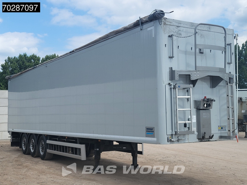 Knapen K100 Wheeled NL-Trailer 10mm TÜV 05-26 Liftachse - Semi-remorque à fond mouvant: photos 3 Knapen K100 Wheeled NL-Trailer 10mm TÜV 05-26 Liftachse - Semi-remorque à fond mouvant: photos 3