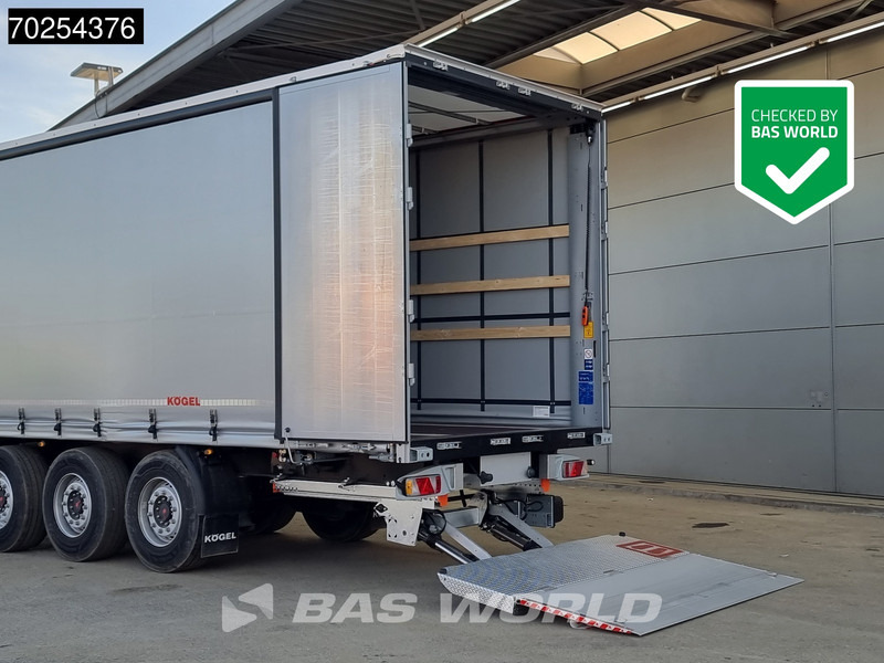 Kögel S24-1 3 axles Tailgate 2000kg NEW Liftachse Edscha LBW - Semi-remorque rideaux coulissants: photos 1 Kögel S24-1 3 axles Tailgate 2000kg NEW Liftachse Edscha LBW - Semi-remorque rideaux coulissants: photos 1